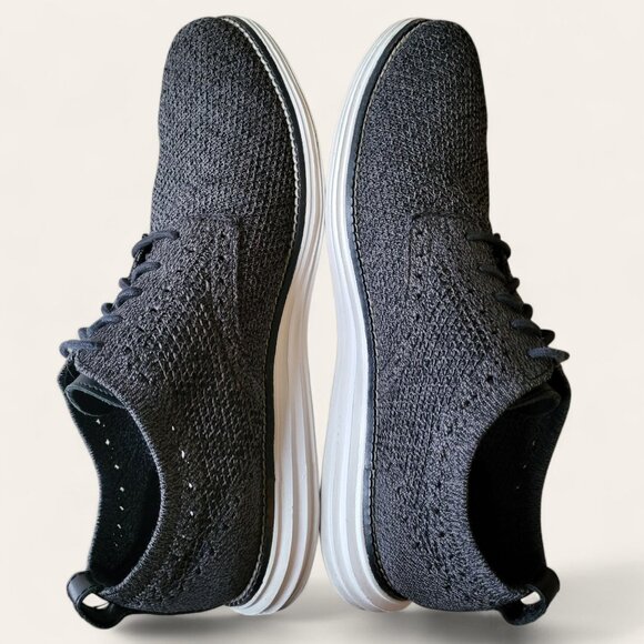 Cole Haan Orginal Grand Stitchlite Oxford Gray Knit Mens 9 - Picture 6 of 9